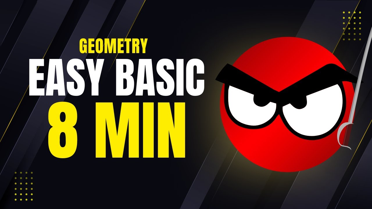 Basic geometry concepts simplified and explained in just 8 minutes ...
