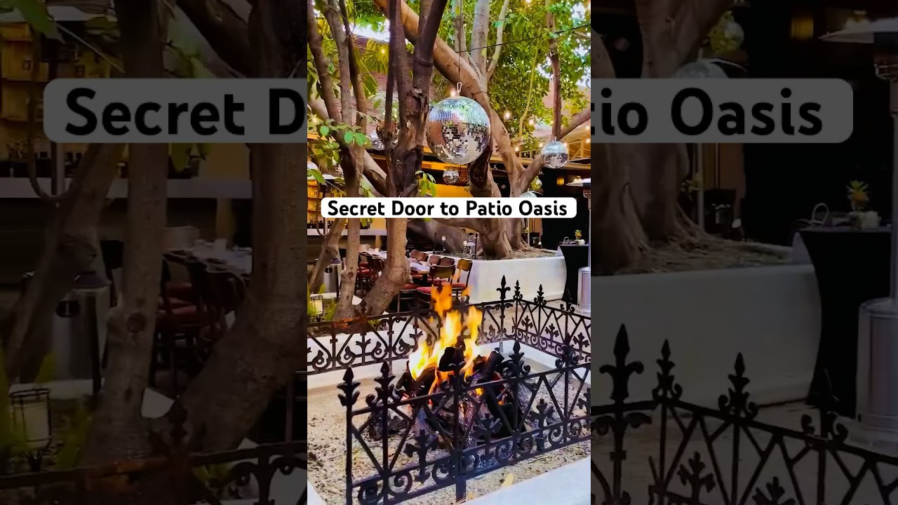 Secret Patio Oasis in Los Angeles