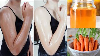 Full Body Whitening Magic Oil | 100% Effective Remedy For Fair Skin | Carrot Oil For Skin Lightening