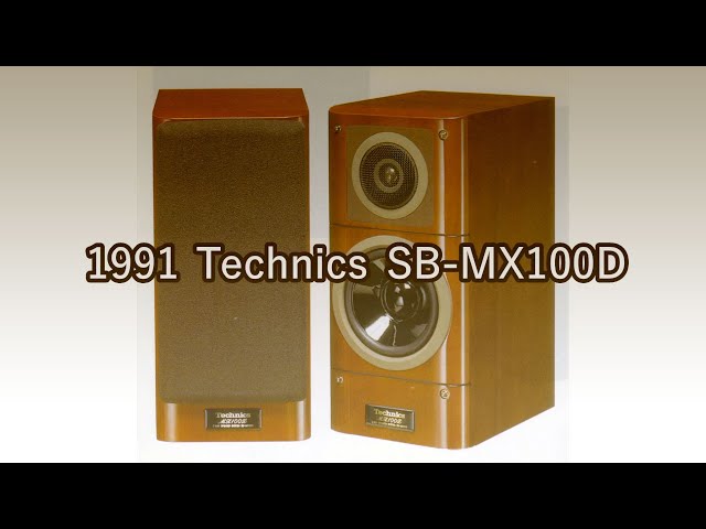 スピーカー・ウーファー Technics SB-MX100D 2WAY SPEAKER SYSTEM Technics SB-MX100D Specifications Technics