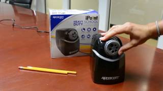 Westcott iPoint Halo Electric Colored Pencil Sharpener