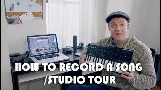 HOW TO RECORD A SONG AND DIY HOME RECORDING STUDIO TIPS | Jonathan Estabrooks