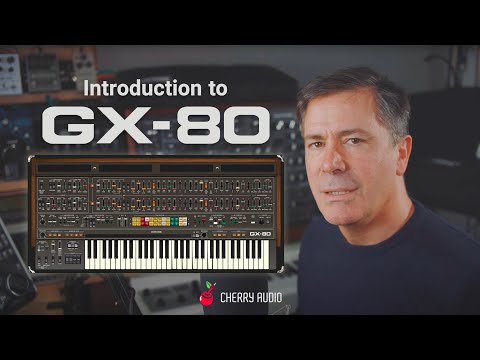 Introduction to Cherry Audio's GX-80 - Hosted by Tim Shoebridge