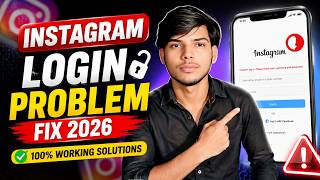 How to Fix Instagram Login Problem 2026 | Instagram Login Nahi Ho Raha? (100% Working)