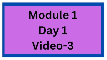 Week 1 overview || Understanding speech || Video-3 || MOOC || Module 1 || Day 1 ||