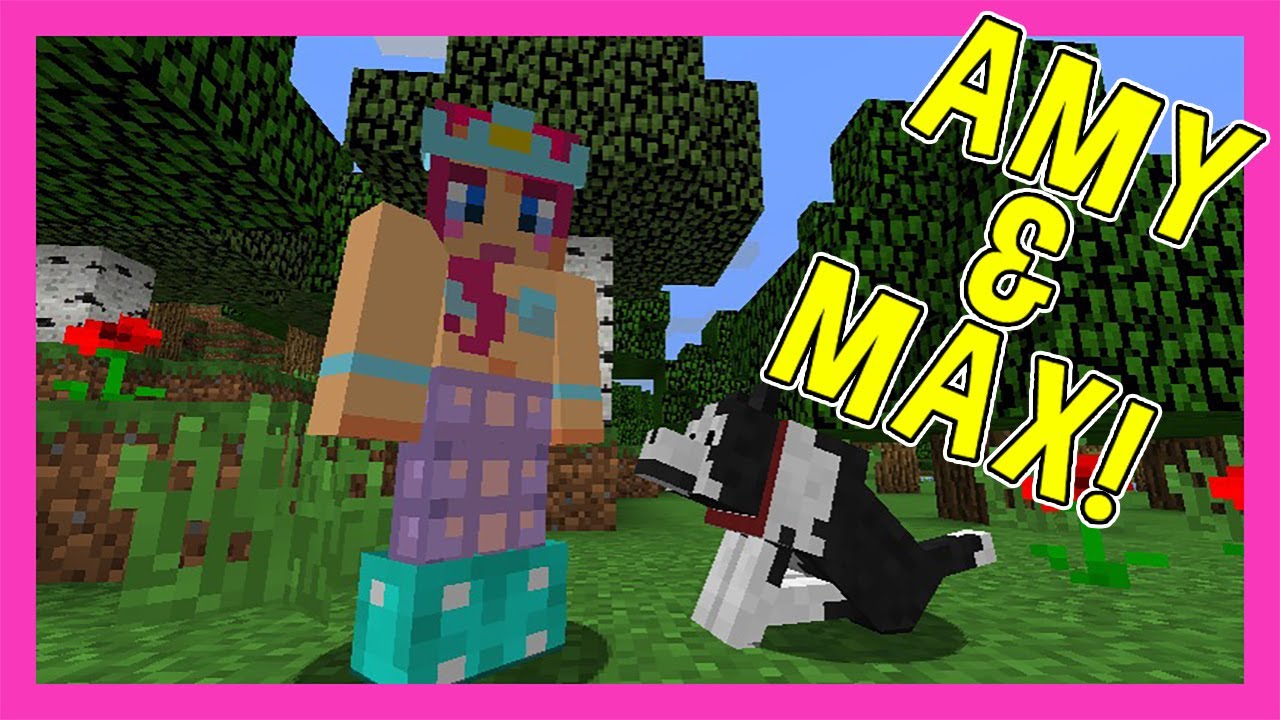 Amy & Max! Ep. 1 Silly Gooseberry! | Minecraft | Amy Lee33 - YouTube