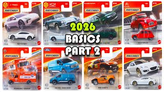 Showcase - Matchbox 2026 New Basics Polestar 5, Ridge Raider II, Mazda RX-8, Citroen 2CV \u0026 Many More