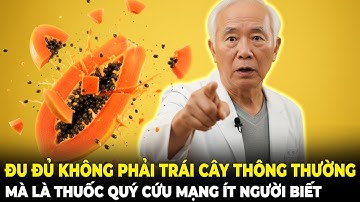 99% Người Ăn Đu Đủ Sai Bét! Bỏ Phí "Báu Vật" Thay Đổi Sức Khỏe Tận Gốc Với 10 Tác Dụng Cứu Mạng!