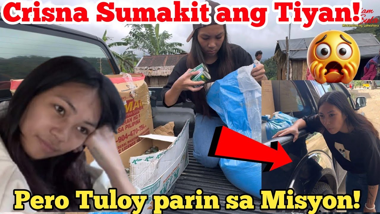 Hala😱Crisna Sumakit ang Tiyan! | Bakit?😲| Nagpablili na ng Gamot!😌