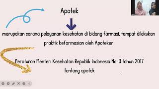 VIDEO PEMBEKALAN PKPA DI APOTEK