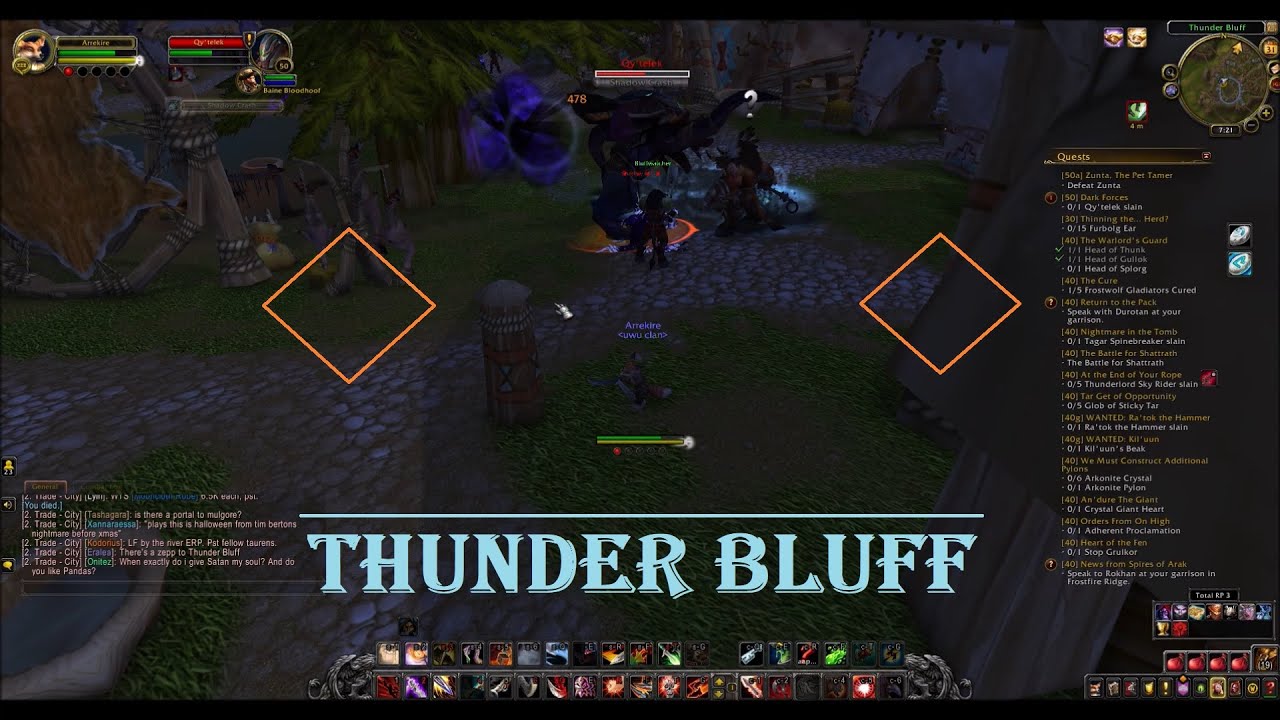 aberrations in thunder bluff