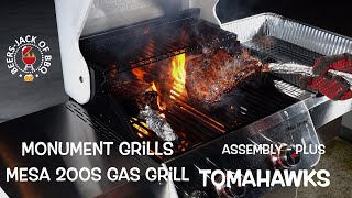Monument Grills New Mesa 200S! Tomahawks!