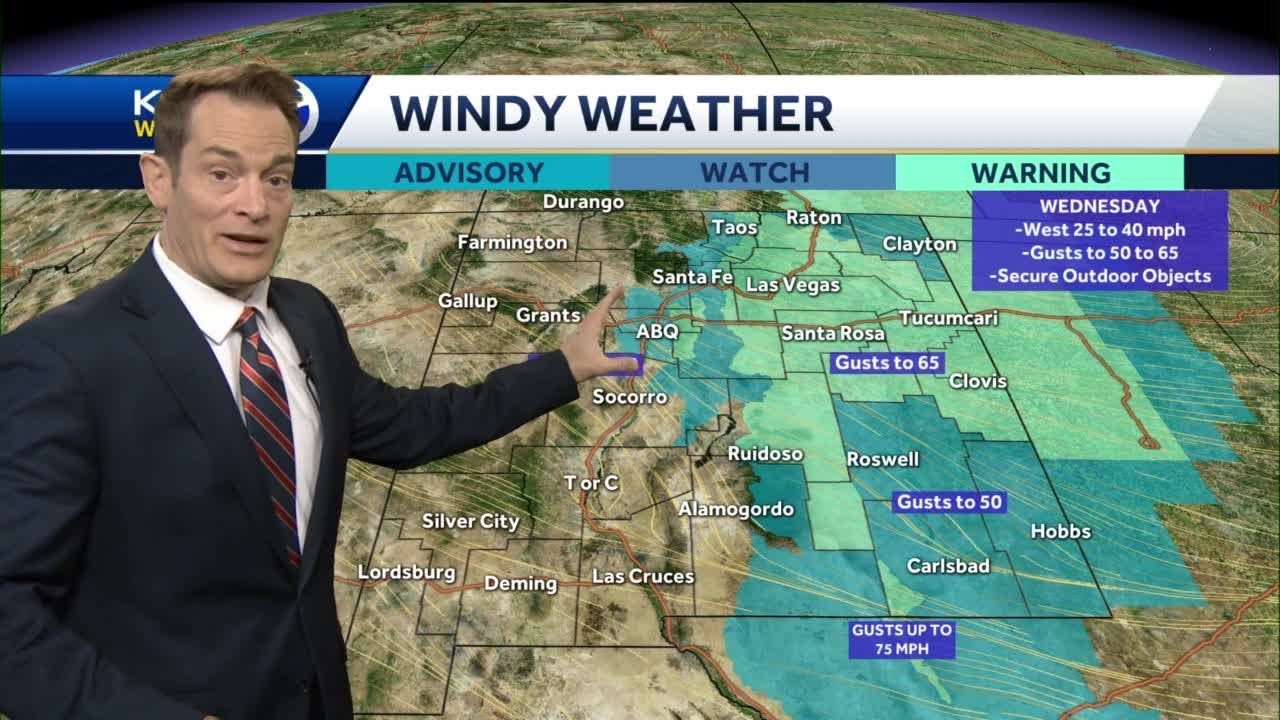 Strong gusty winds hit today paired with cooler temperatures - YouTube