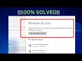 100 fix windows security not openingworking  on windows 10  11 5 ways