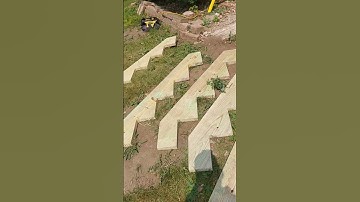 HAD TO CALL THE PROFESSIONALS BACK FOR THE DECK STAIRS #shortvideo #satisfying #subscribe #video