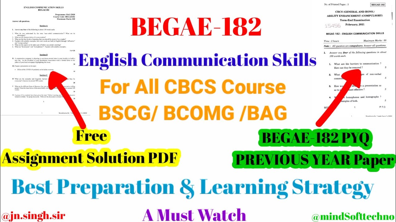 begae 182 english communication assignment pdf