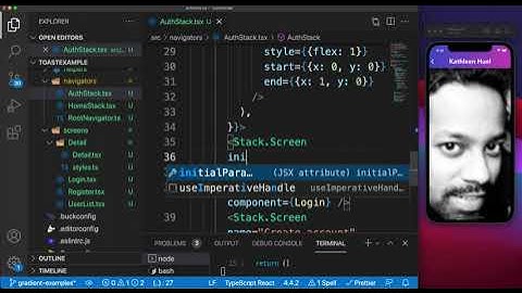 How to use React Navigation with Typescript . React Native Tutorial. #3