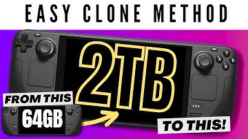 Upgrade Your Steam Deck Storage! The EASY Way!