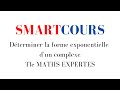 Dterminer la forme exponentielle dun complexe  terminale maths expertes