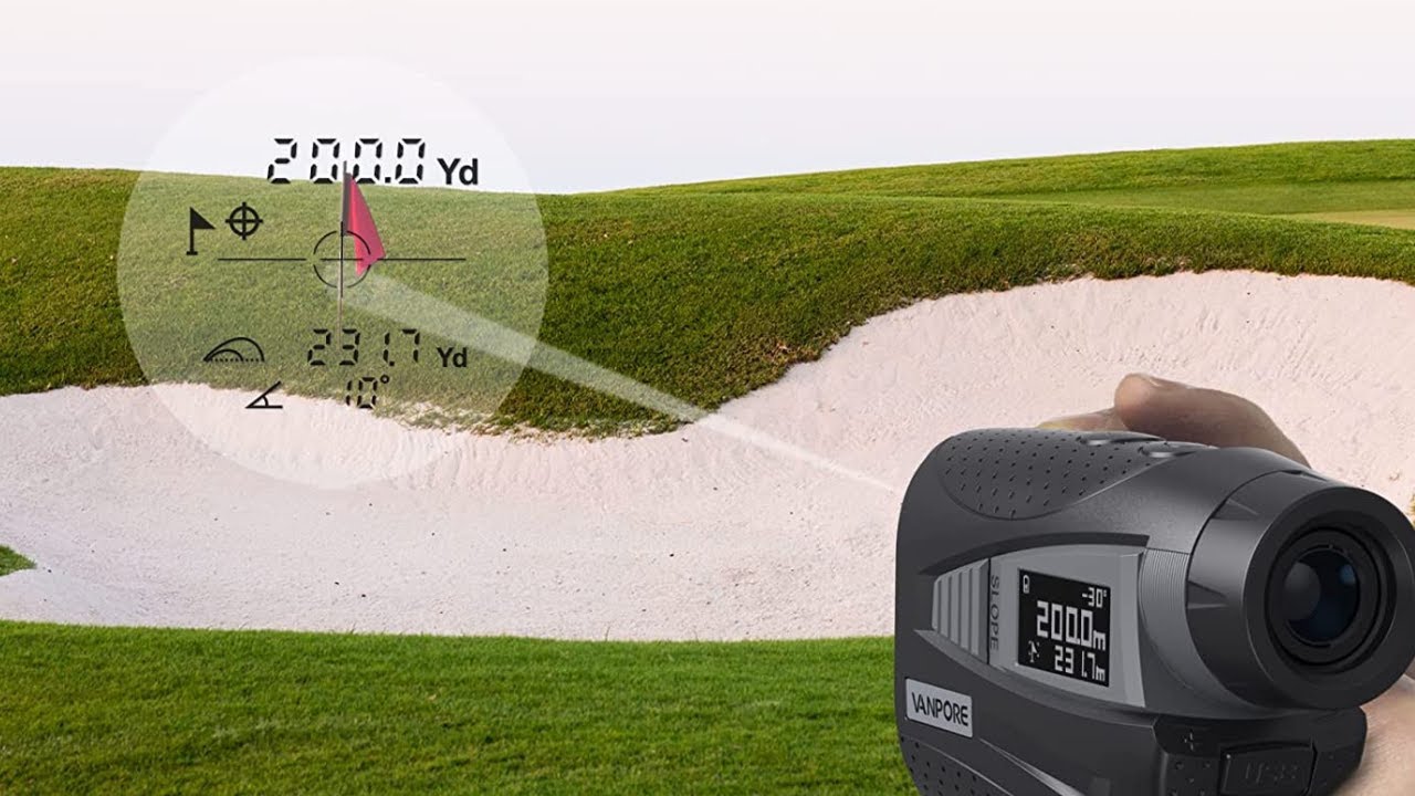 VANPORE Golf Rangefinder Slope Laser Vanpore Range Finder Golfing