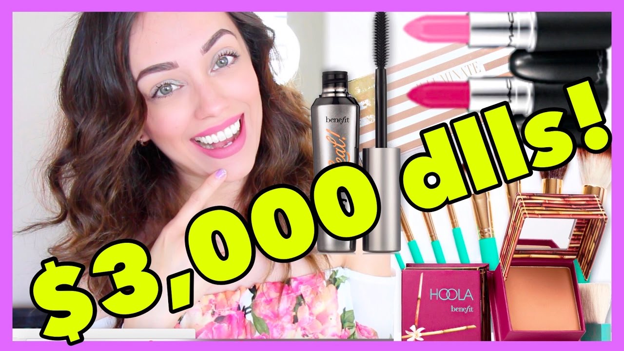 TE REGALO MAQUILLAJE POR MAS DE $3,000 DOLARES! | EL SORTEO INTERNACIONAL MAS GRADE DE LA HISTORIA! beautycon