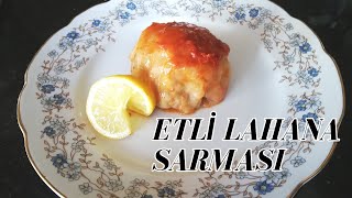 LAHANA SARMASI ETLİ, LAHANA DOLMASI ETLİ, KOLAY LAHANA HAŞLAMA, LAHANA SARMASI KIYMALI