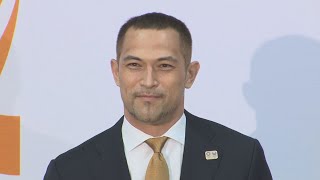 室伏長官「社会に貢献を」 スポーツの価値向上誓う