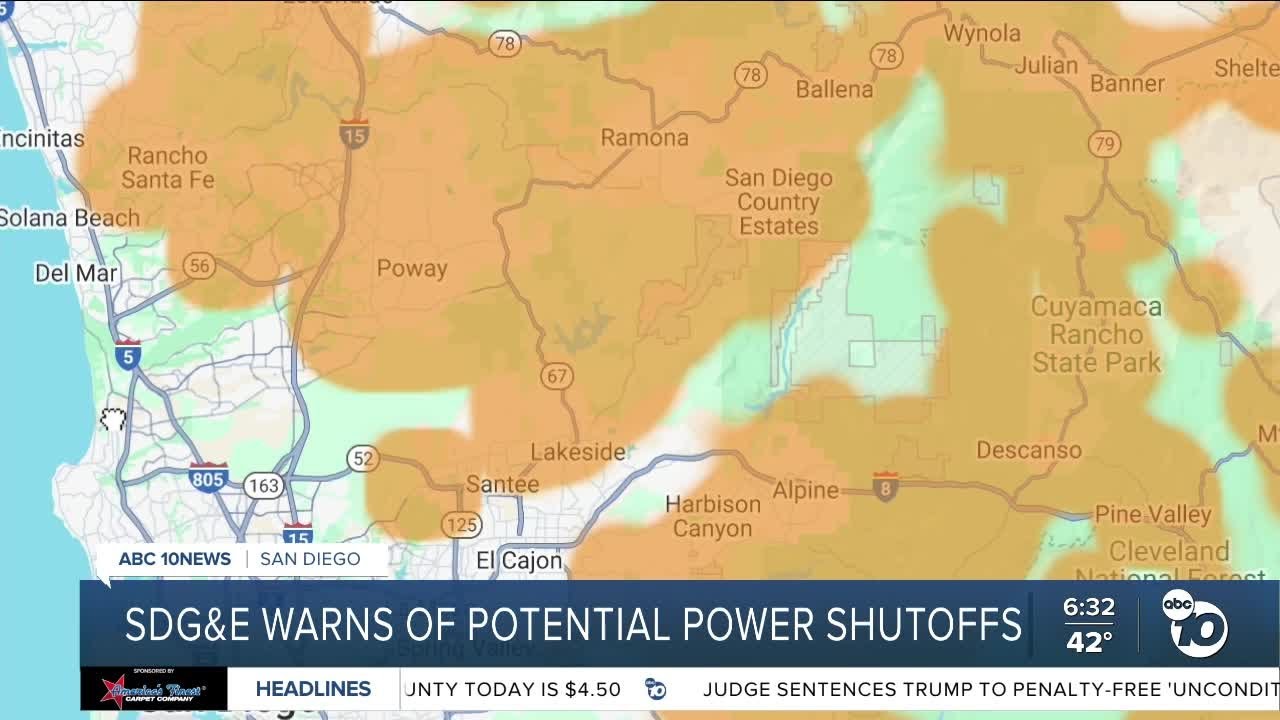 Potential power shutoffs loom with new round of Santa Anas - YouTube