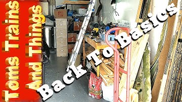 Back To Basics - Building A Model Railroad - Prepping The Train Room