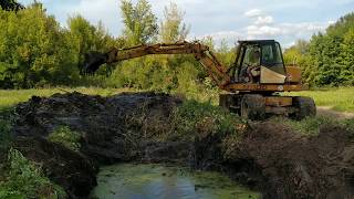 В селе чистим копанку. 31.08.2019