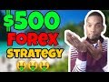 FOREX TRADING $500 STRATEGY | FOREX 2020