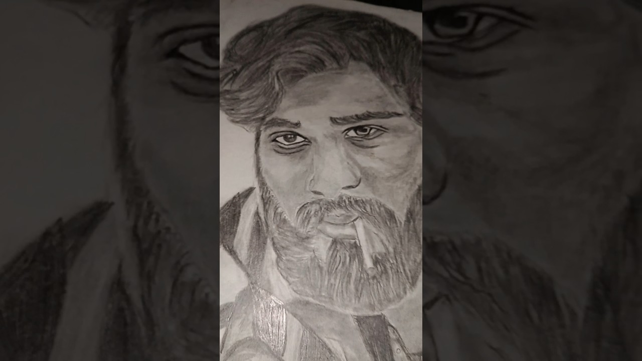 how to draw puspa sketch 