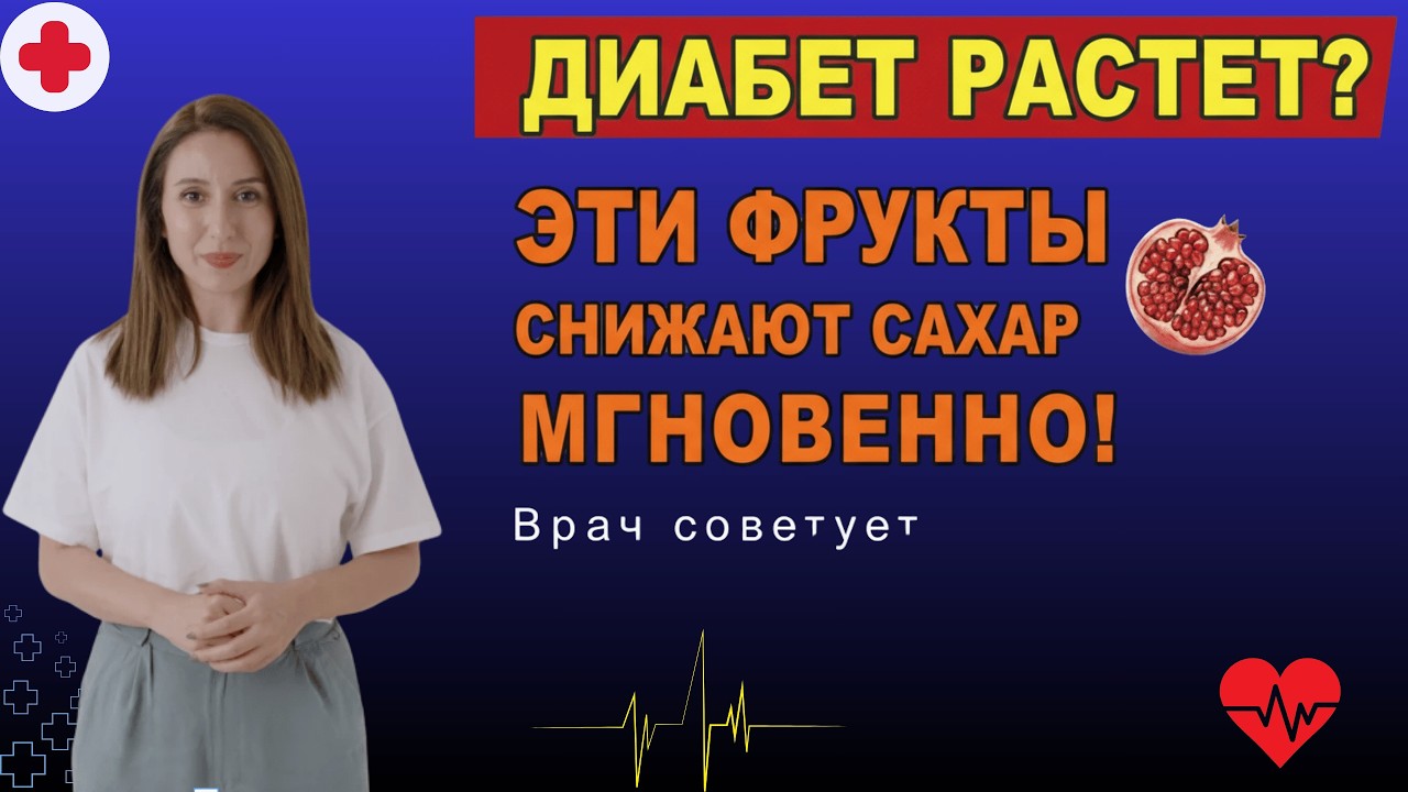 Не отказывайтесь от сладкого! Эти 5 дешёвых фруктов снизят глюкозу.