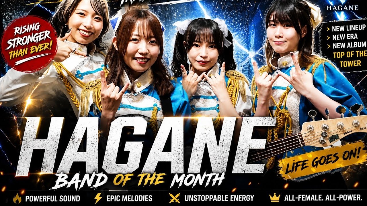 HAGANE: THE JAPANESE METAL QUEENS TAKING OVER THE WORLD