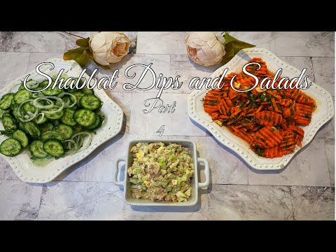 Shabbat Salads Part 4 || Quick and Easy || Tuna/ Moroccan Carrots and Cucumber Salad / Sonya’s Prep