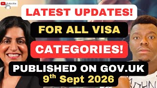 LATEST UPDATES ON UK VISA APPLICATION PROCESSING TIME FOR ALL VISAs | ON GOV.UK | 9th Sept 2026!!