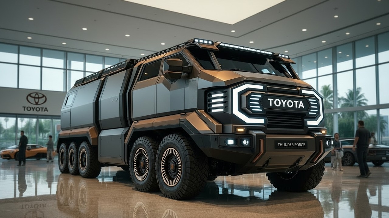 Toyota Thunder Force 10×10 | America’s Most Extreme Armored Truck Concept USA