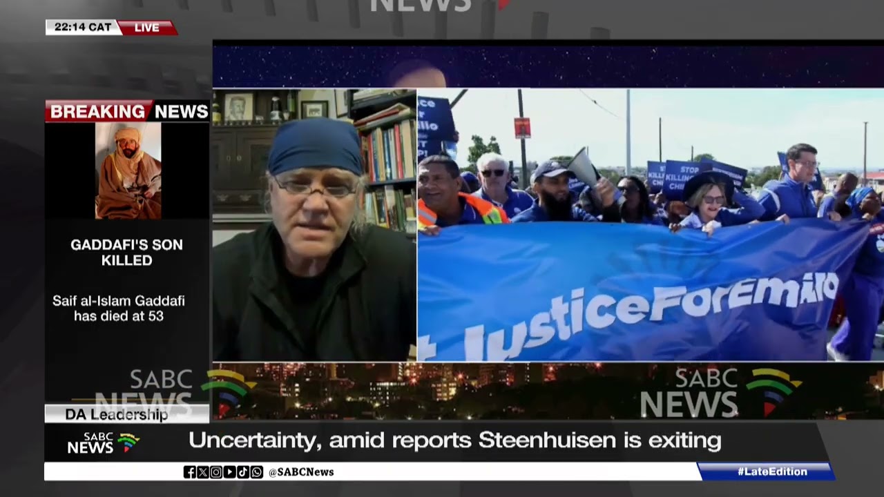 DA Leadership | Uncertainty, amid reports Steenhuisen will exit DA leadership race