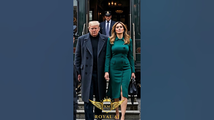 Donald Trump With Melania #donaldtrump #melania
