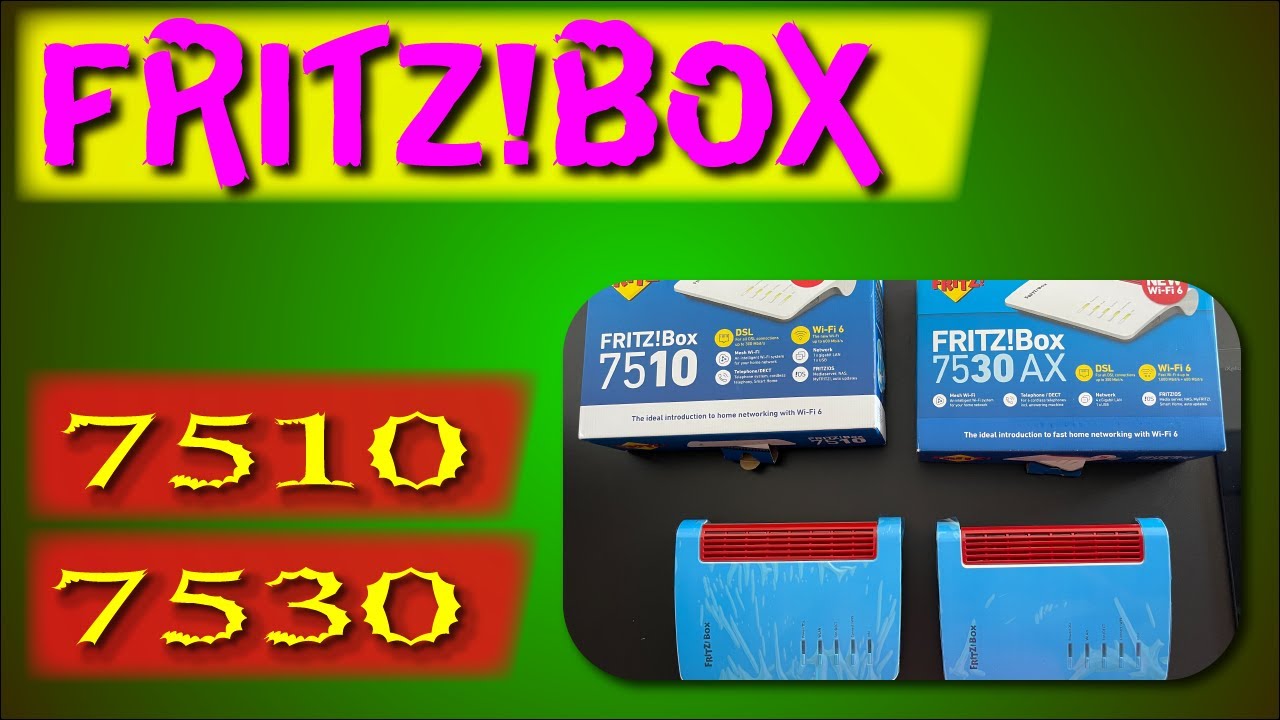 and Routers - Speed YouTube Comparison Internet - 7530AX Fritzbox 7510