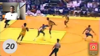 My First Time Watching Magic Johnson Top 32 Assists Of Career