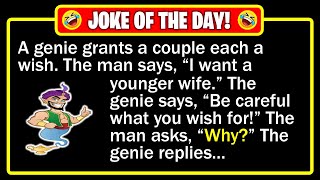 🤣 BEST JOKE OF THE DAY! - A couple in their 60's are walking along a beach when... | Funny Dad Jokes