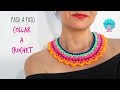 Tutorial collar a crochet / muy fácil