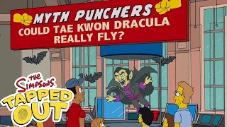 Taekwon Dracula - Character | The Simpsons: Tapped Out | Halloween Event | #11 (2023)