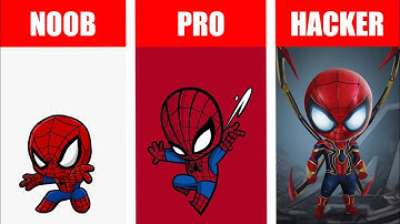 NOOB vs PRO vs HACKER || Superhero Run - Epic Transform Race 3D