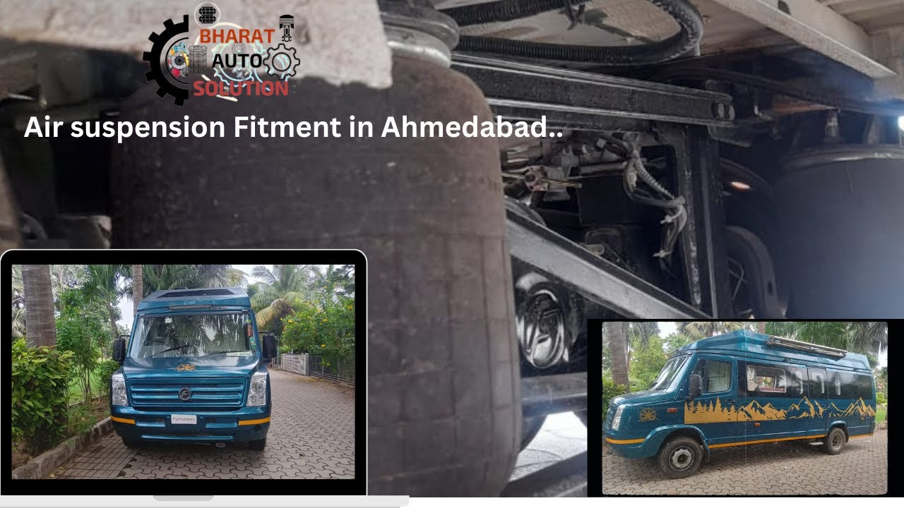 "Experience a smoother ride with Force Tempo Traveller air suspension