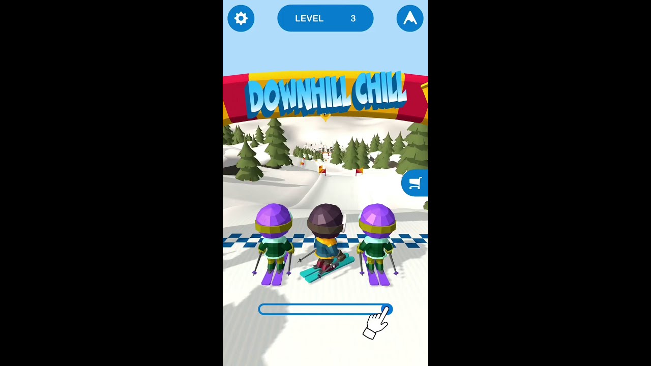 Downhill Chill Levels 120 IOS Gameplay YouTube
