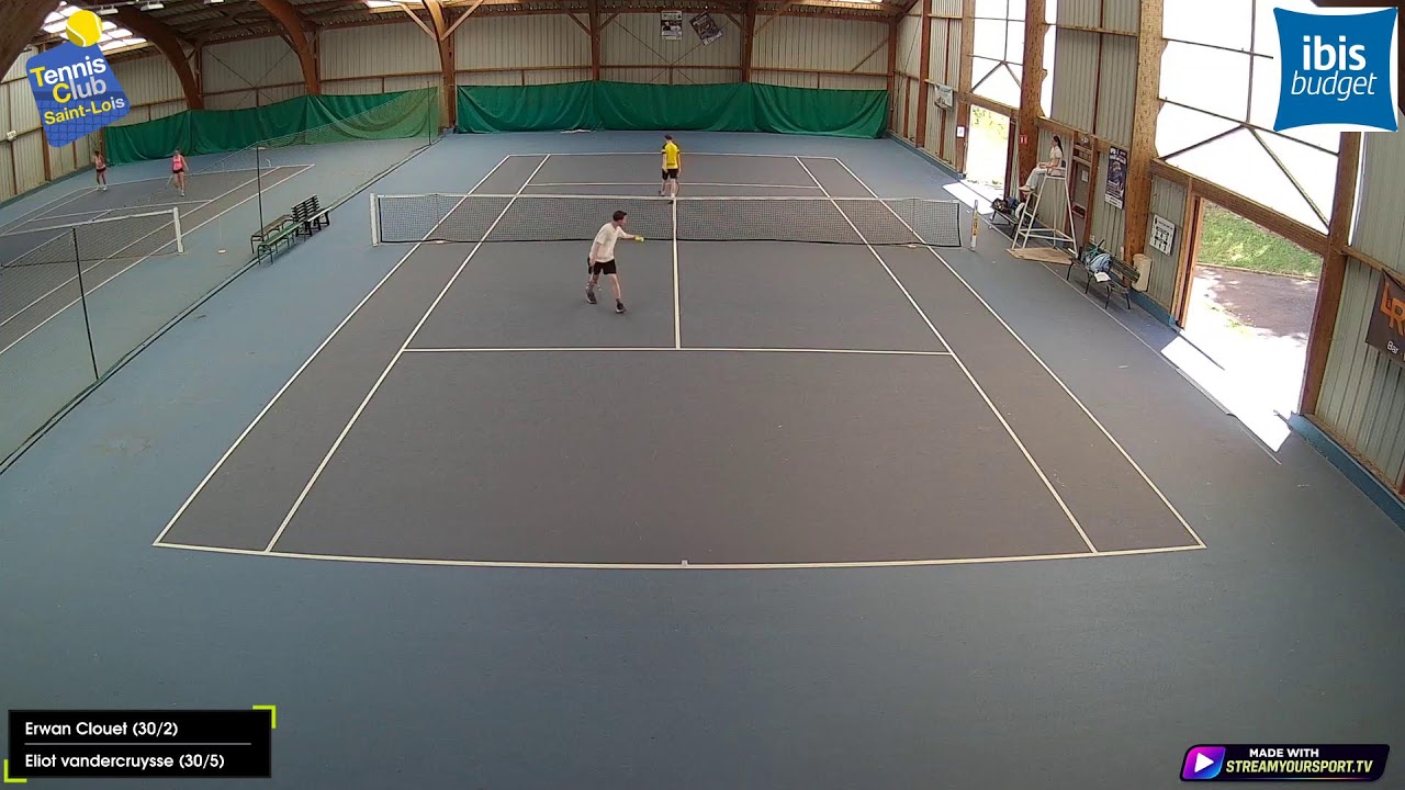 Court 3 : Erwan Clouet (30/2) 🆚 Eliot vandercruysse (30/5)
