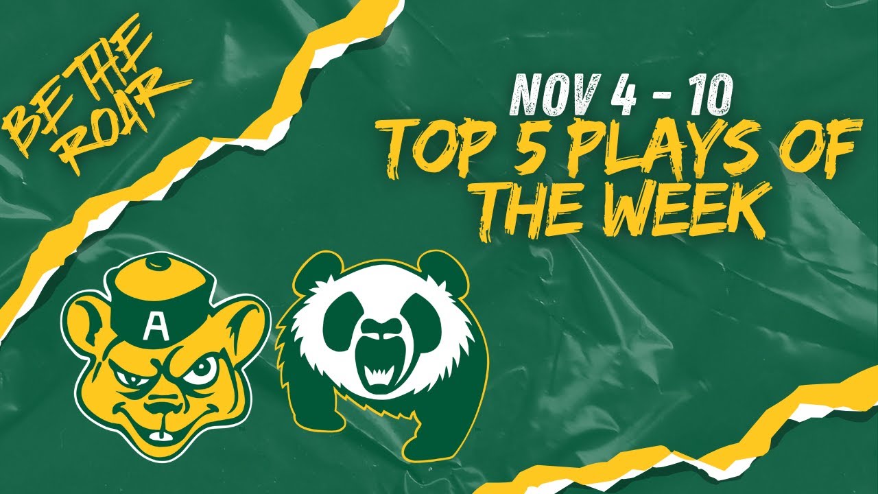 Top 5 Plays of the Week: Nov 4 -10, 2024