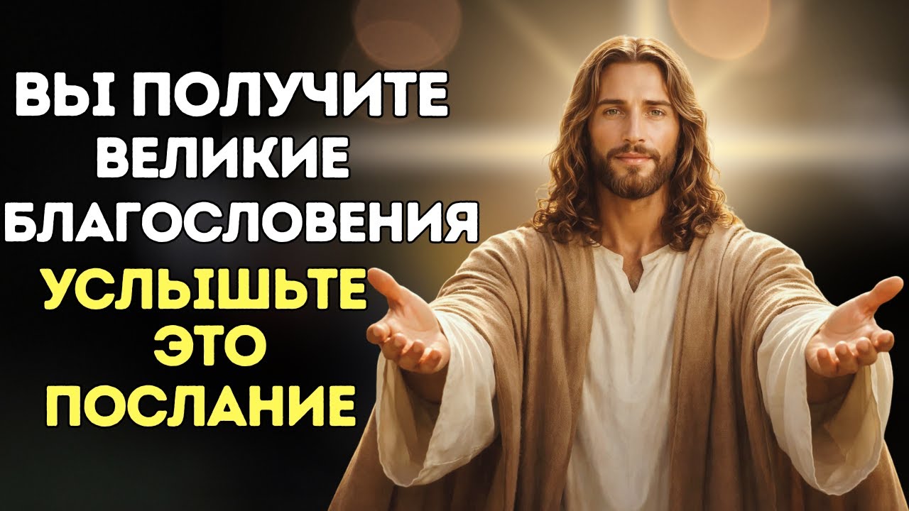 Бог говорит тебе сегодня: если ты прослушаешь это послание до конца, ты будешь велико благословлён.